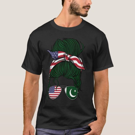 Pakistani Roots Pakistan Girl T-shirt (Voorkant)