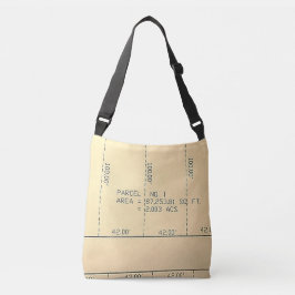 Pakket 1- Vastgoed Thema Crossbody Canvas tas