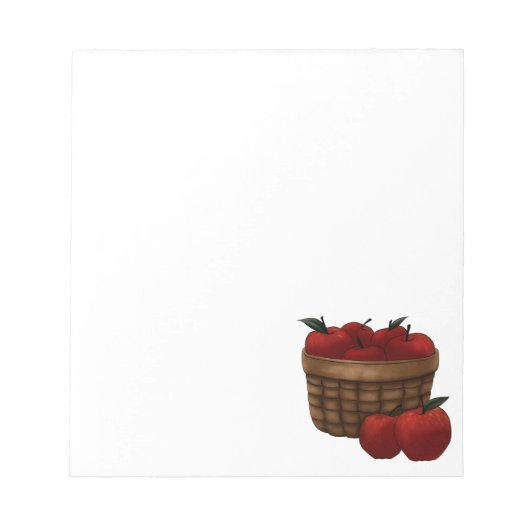Pakket appelen notitieblok (Voorkant)