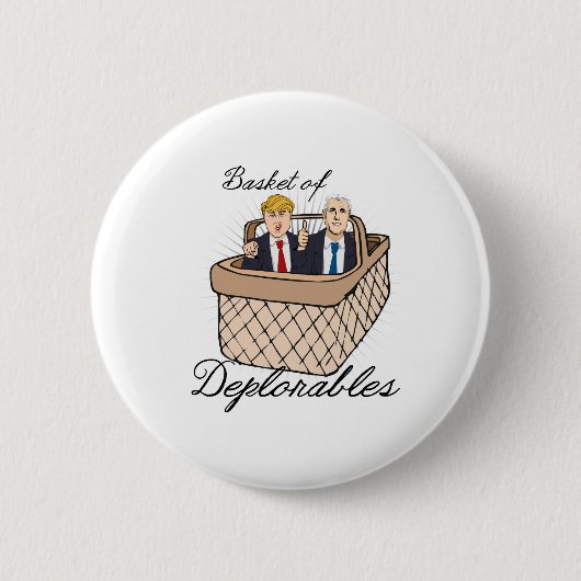 Pakket betreurenswaardige zaken - Trump Pence - An Ronde Button 5,7 Cm (Voorkant)
