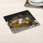 Pakket, Jan Brueghel de Younger Kartonnen Onderzetters (Schuin)