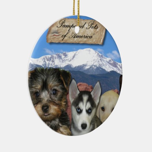  pakket keramisch ornament (Rechts)