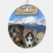  pakket keramisch ornament (Links)