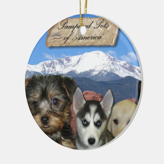 pakket keramisch ornament (Links)