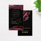 Pakket met Bourgogne en goudgaren Visitekaartje (Bureau)