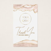 Pakket met eierstokken visitekaartje (Voorkant)