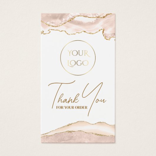 Pakket met eierstokken visitekaartje (Voorkant)