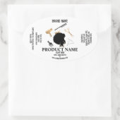 Pakket met hare Product Label sjabloon (Tas)