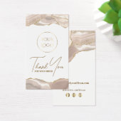 Pakket met ivoor goudpoeder visitekaartje (Bureau)