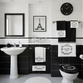 Pakket met keukengerei voor bloemen bad handdoek