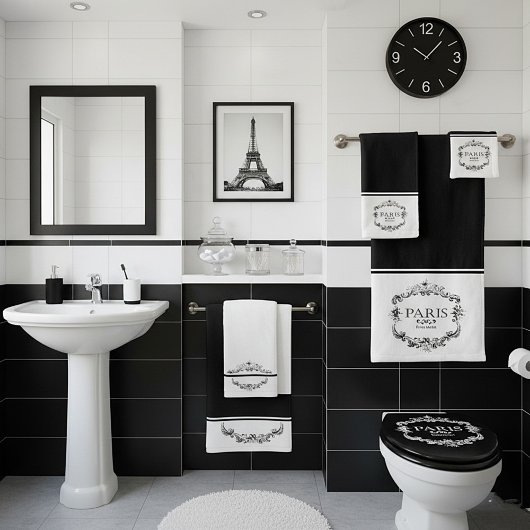 Pakket met keukengerei voor bloemen bad handdoek