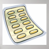 Pakket met Poster voor pillen (Voorkant)