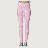  pakket met roze onderdrukking leggings (Voorkant)