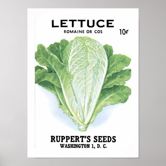 Pakket met  sla poster (Voorkant)