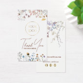 Pakket met wilde bloemen visitekaartje (Bureau)