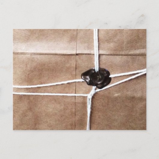 Pakket na creditcard briefkaart (Voorkant)