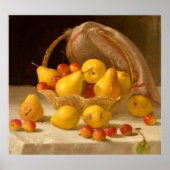 Pakket peren en krabben poster (Voorkant)