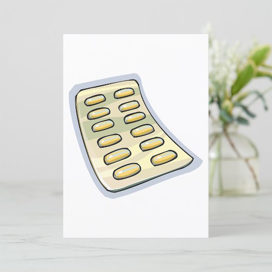 Pakket pillen kaart
