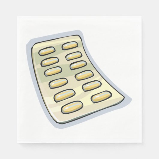 Pakket pillen servet (Voorkant)