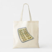 Pakket Pillen Tote Bag (Achterkant)
