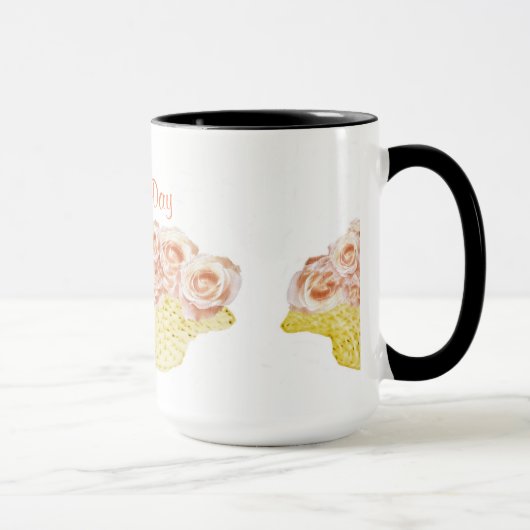 Pakket Rozen-peach Mok (Rechts)