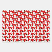 Pakket Santas-papierbladen Inpakpapier Vel (Voorkant 2)