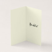 Pakket van 25 Glitter Stethoscoop Afstudeercadeau Kaart (Binnen)