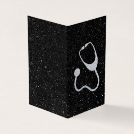 Pakket van 25 Glitter Stethoscoop Afstudeercadeau Kaart