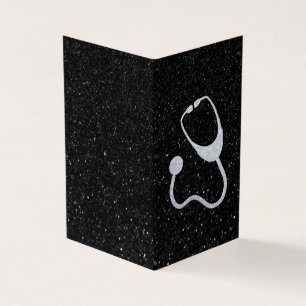 Pakket van 25 Glitter Stethoscoop Afstudeercadeau Kaart