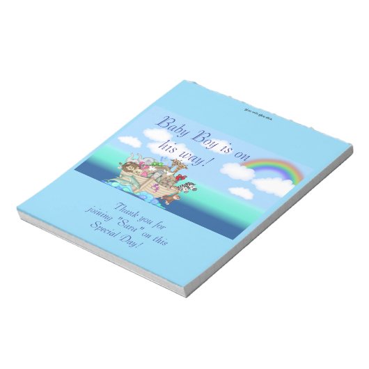 Pakket van 50 Noahs Ark Snoep Bar Wrapper Party Fa Notitieblok (Linkerzijde)