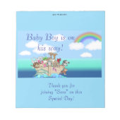 Pakket van 50 Noahs Ark Snoep Bar Wrapper Party Fa Notitieblok (Voorkant)