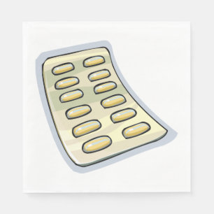 Pakket van Pillen Servet