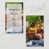 Pakket van Yarn op Flea Market Visitekaartje (Voorkant / Achterkant)