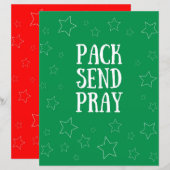 Pakket Verstuur Pray Paper (Voorkant / Achterkant)