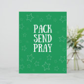 Pakket Verstuur Pray Paper (Staand voorkant)