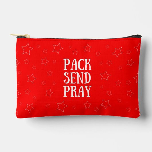 Pakket verzenden Pray Red Accessoire Pouch Etui (Voorkant)