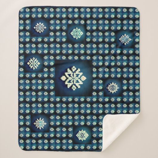 Pakket voor kinderen die van Minecraft houden Sherpa Deken (Voorkant)