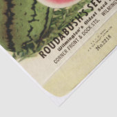 pakket watermeloenen en instructies tissuepapier (Detail)