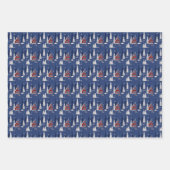 Pakket winterhutpapier van 3 vellen (Voorkant 3)