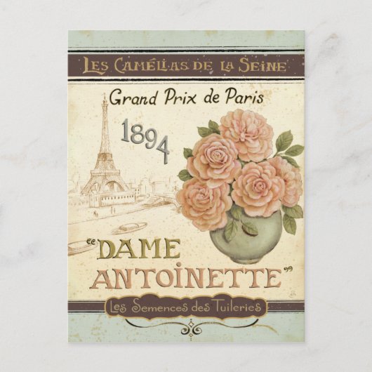 Pakket zaaizaad briefkaart (Voorkant)