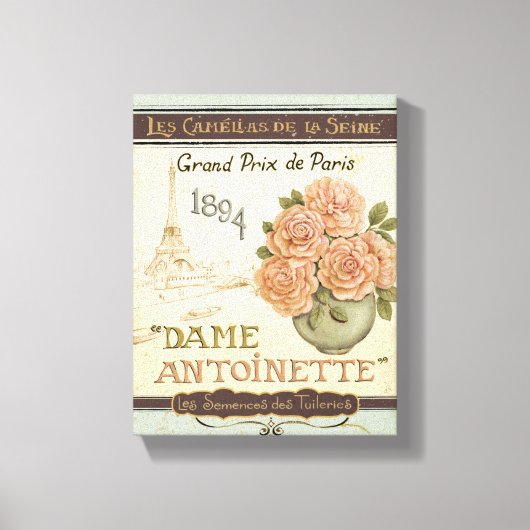 Pakket zaaizaad canvas afdruk (Voorkant)