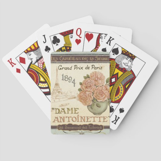 Pakket zaaizaad pokerkaarten (Achterkant)