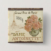 Pakket zaaizaad vierkante button 5,1 cm (Voorkant)