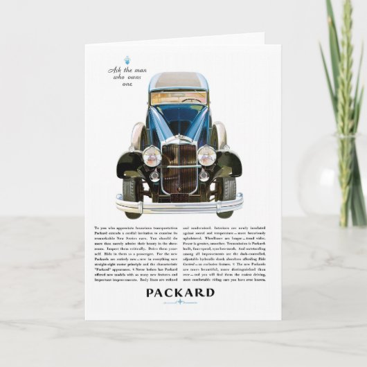 Pakketadvertentie Kaart (Voorkant)