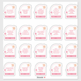 Pakketbundelset van Daily Reminder inspirerend Sticker