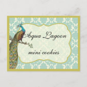 Pakketdessert of Snoep Buffet Table Sign. Briefkaart (Achterkant)