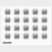 Pakketje cirkelstickers ronde sticker (Vel)