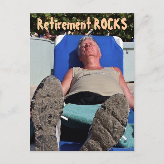 Pakketkaart voor afboeking ROCKS Briefkaart (Voorkant)