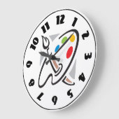 Pakketklok voor schilders grote klok (Hoek)