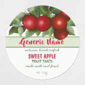 Pakketlabels voor appelfruit labels (Design 2)